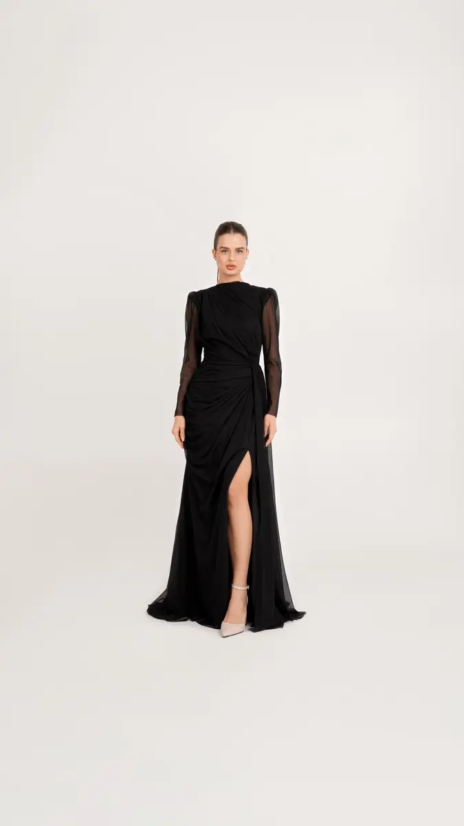 long sleeve cream dress SAME Long Sleeve Fringe Knit Maxi Dress | Cream