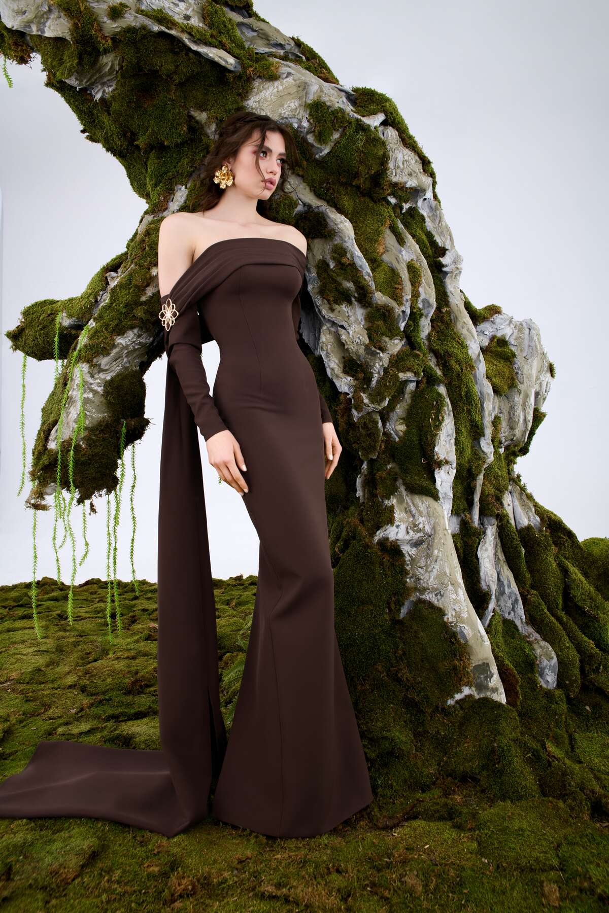 designer dresses uae Bianca Nera